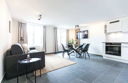 St. Gallen Apartment | book2stay 2-room apartment #2 Rosenberg up to 4 persons