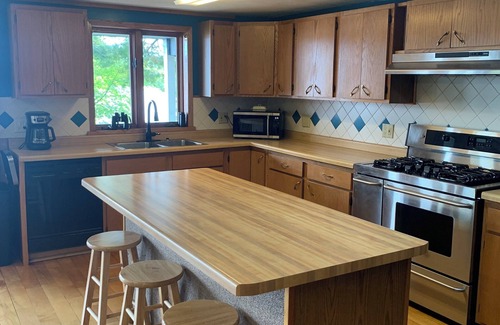 Lake Linden House | Bootjack Lake House: Lakefront with Direct Snowmobile/ORV Trail Access