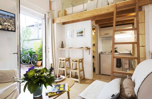 Le Bouscat Apartment | BORDEAUX - Studio with mezzanine - Terrace - Jacuzzi - Parking