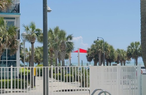 Downtown Myrtle Beach Apartment | Boutique on the beach, Studio #117 + Pool