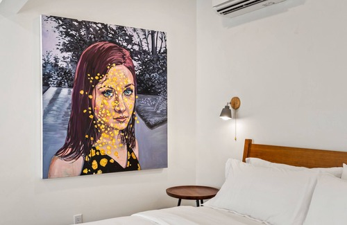 North Downtown Hotel | Boutique Room steps from Downtown Mall | Rose Jean - Room #2
