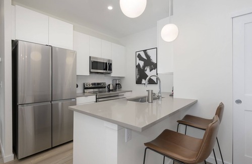 Fraser Condo | Brand-new 2-bedroom condominium in Fraser featuring a private hot tub.