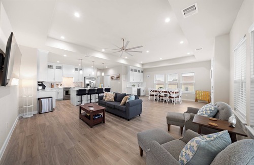 Indian Beach House | Brand new 4 Bed 3 Bath house on Galveston Island 2 balconies w/ocean/Bay view.