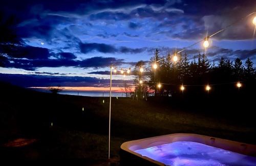 Ludington House | Brand New 5-Bedroom Lake Michigan Home + Hot Tub!