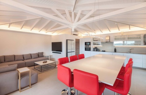 Morne Criquet Villa | Brand new boutique villa in les Hauts de Saint Jean with stunning Eden Rock view