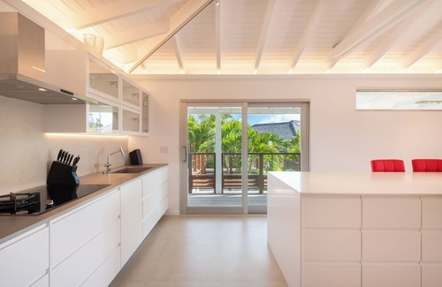 Morne Criquet Villa | Brand new boutique villa in les Hauts de Saint Jean with stunning Eden Rock view