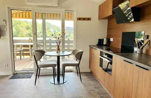 Sint Maarten House | Brand new chalet in the most beautiful spot in the park with a view of one of the wheels!