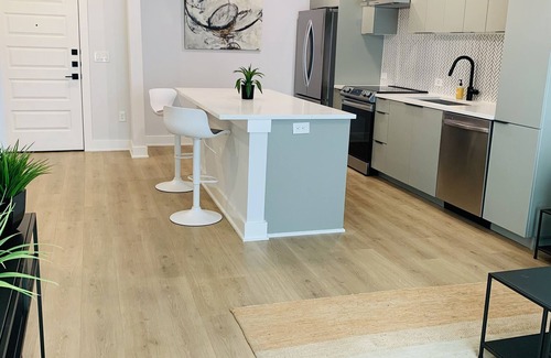 West Campus Condo | Brand New Condo w Rooftop Terrace & Free Parking