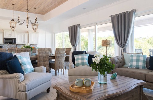 William's Town House | Brand New Estate on Sandy Beach beside Sand Bar and Gorgeous Pool!