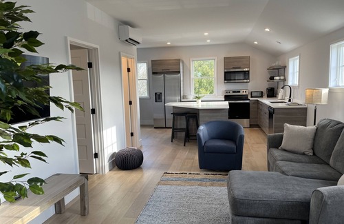 West of Town Apartment | Brand New, Modern and Cozy 1 bedroom, 1 bath cottage! Secluded and convenient.
