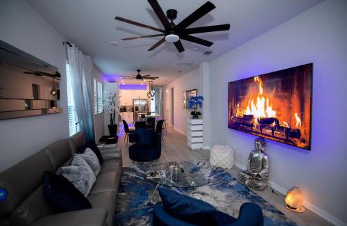 Colonialtown South House | Brand New Modern Pet Friendly Zen Home with Private Home Theater & Hot Tub! home