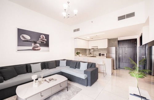 Discovery Gardens Apartment | Brand New Modern Two Bedroom by The Metro