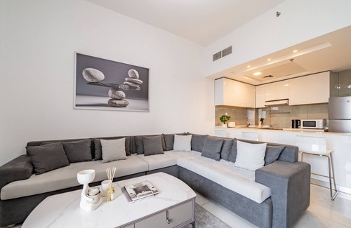 Discovery Gardens Apartment | Brand New Modern Two Bedroom by The Metro