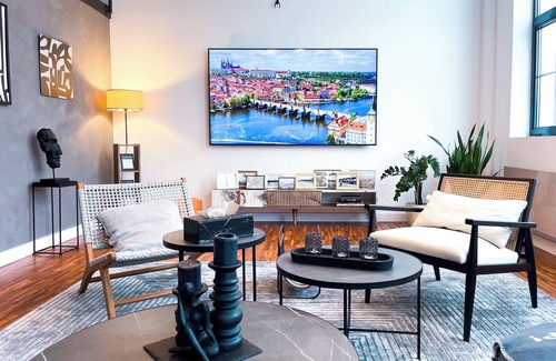 Smichov Apartment | Brand new spacious, stylish, unique loft in the centre of Prague for 4 persons