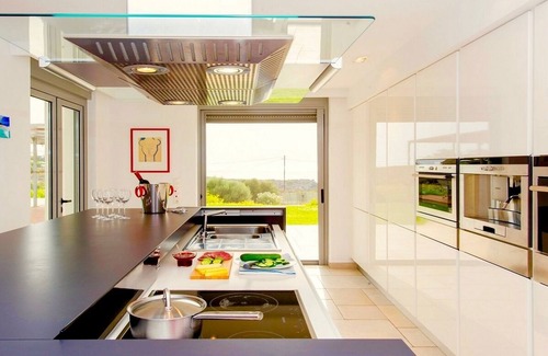 Stavros Villa | Brand New Unique Villa with Private Pool, Amazing Sea Views and 500 m to the Beach!