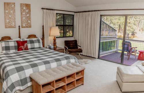 Plumas Eureka Estates House | Breath in Fresh Mt Spring Air from a Private Deck with a River & Golf Course View