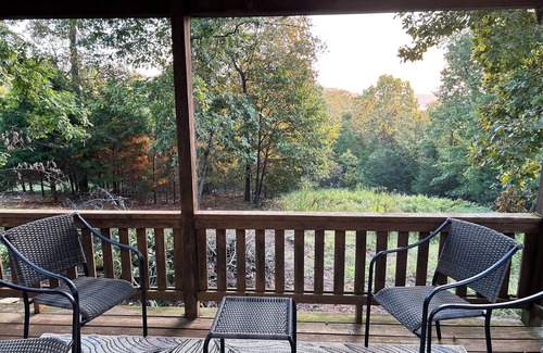 Gamaliel Cabin | Breathtaking lake view on Lake Norfork. “804 HUT”- the reel escape!