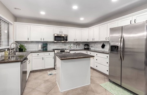 Vista Del Rincon House | Bright 3BR w/Backyard Pool, BBQ Grill & Workspace