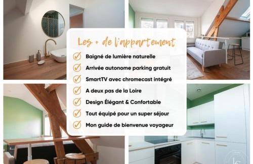 Orleans Apartment | Bright 70m Apartment near City Center & the Loire