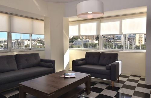 Msida Apartment | Bright and Central 2 Bedroom with Harbour view