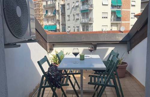 Asti Apartment | Bright attic apartment with balcony in the center of Asti