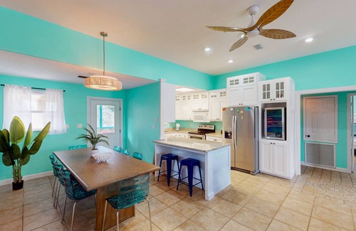 Surf Side Shores House | Bright Beach Home Steps to Shore Dogs Welcome!