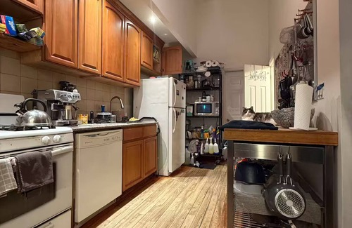 Bushwick Apartment | Bright Bushwick Room in Art Duplex