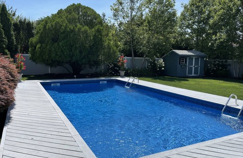 Remsenburg House | Bright Contemporary W/Private Pool Steps from Moriches Bay