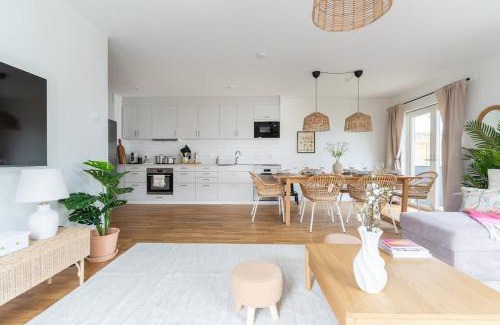 Bastad House | Bright Ground Floor Corner Home with Cozy Outdoor