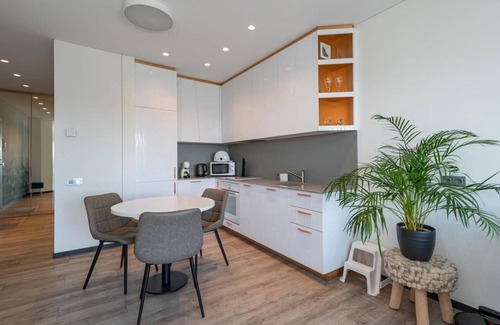 Kaunas Apartment | Bright Kaunas apartment with Castle view