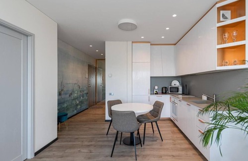 Kaunas Apartment | Bright Kaunas apartment with Castle view