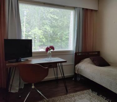 Maenttae-Vilppula Apartment | Bright through-house triangle