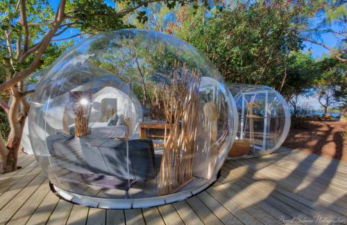 Trou d'Eau Douce Cabin | Bubble Lodge Ile aux Cerfs Island