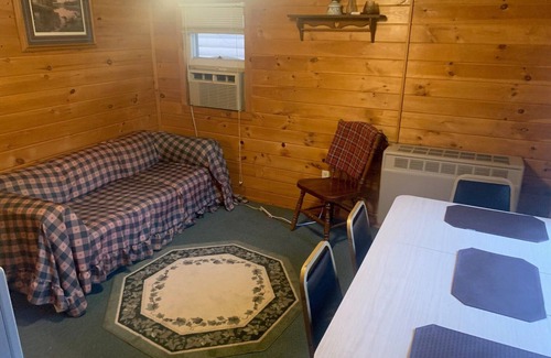 Winter Cabin | Bucktail Lodge Pineview cabin on Winter, Wisconsin.