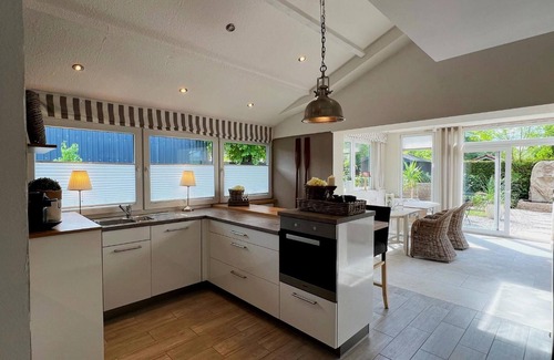 Haddorfer Seen House | Bungalow 'Malibu L' with Wi-Fi and Air Conditioning