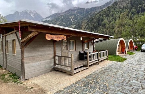 Le Prese House | Bungalow Miralago in Camping Cavresc, Via dal Cavresc 1, 7746 Le Prese-Poschiavo