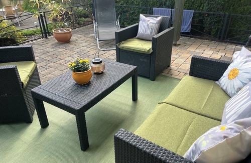 Biesnitz Apartment | Burghof Apartments Apartment Terrace