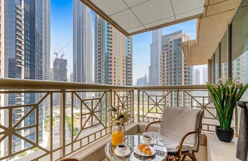 Downtown Dubai Apartment | Burj & Fountain View 2BR Steps from Dubai Mall