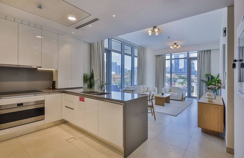 Al Safa Apartment | Burj Khalifa View 2 Bedroom+Maid’s Room at Al Wasl