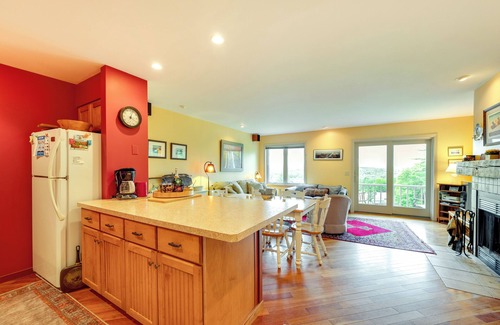 East Burke Apartment | Burke Mountain Vacation Rental: Ski-in/ski-out!
