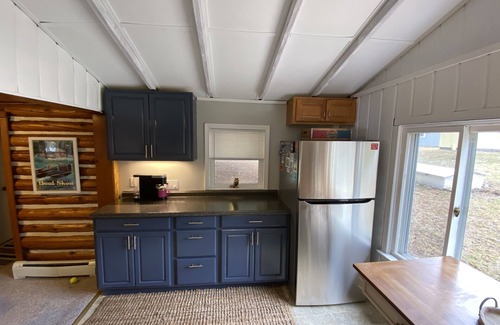 Indian River Cottage | Burt Lake waterfront - huge dock, fire pit and incredible views