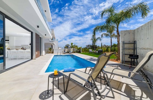 Paralimni Villa | By The Beach – Royal Sapphire Villa - Steps from the Beach
