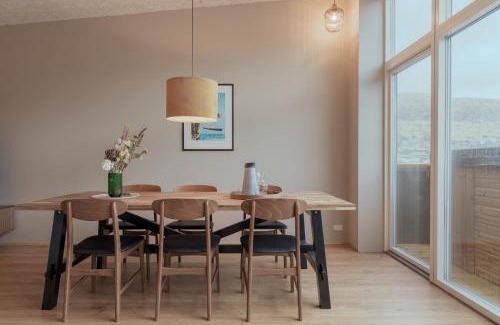 Vestmanna House | By The Sea - Boathouse with Hot Tub & Parking
