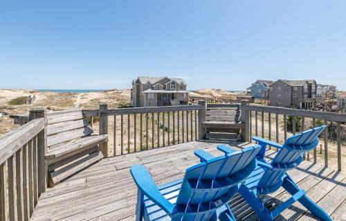 Carova Beach House | C9083 Cavallo Dunes - Oceanfront, 3 Bedrooms, Hot Tub, Pets OK, 4x4 Area