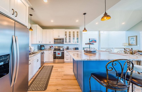Carova Beach House | C9257 Shell Bound. As low as $189! 4X4 Beach, Wild Horses, Hot Tub!