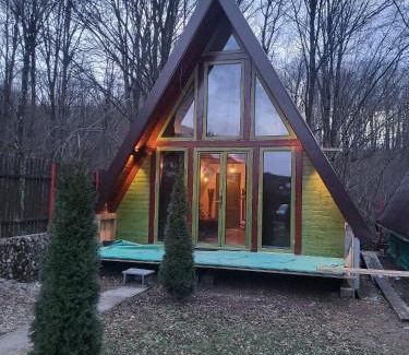 Valiug House | Cabana Vânătorilor A Frame Green