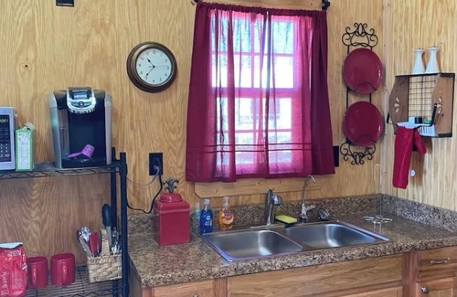Bridgeport Resort | Cabin 1: Your Secluded Lakeside Escape in Bridgeport, TX