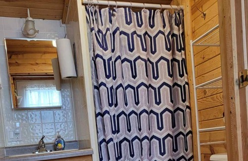 Chetek Apartment | Cabin 2 - Northwoods themed 1 BR, lakefront cabin.