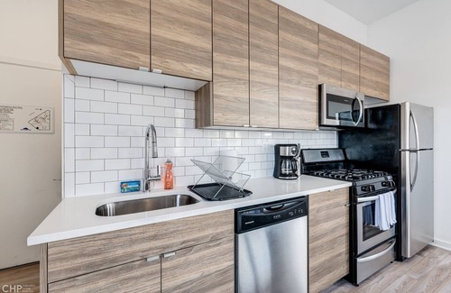 River West Apartment | Cabin 201 by 747 Lofts