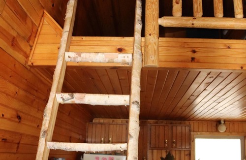 Solon Springs Cabin | Cabin In the Woods on 30 wooded acres with walking trails.